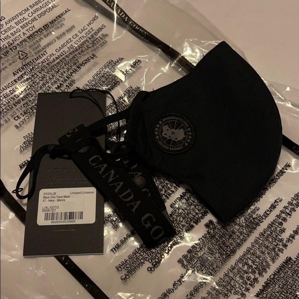 NWT Canada Goose Face Mask L/XL Navy - Picture 12 of 12
